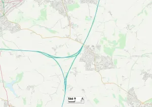 Rotherham S66 9 Print Map Sector
