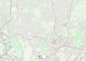 Sheffield S5 7 Print Map Sector