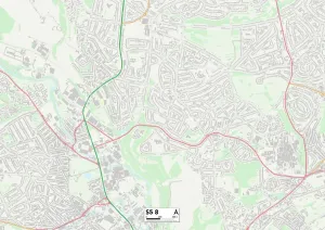 Sheffield S5 8 Print Map Sector