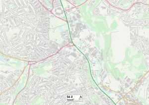 S - Sheffield Prints: Sheffield S6 2 Print Map Sector