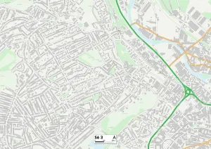 Sheffield S6 3 Print Map Sector