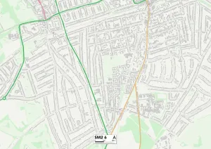 Sutton SM2 6 Print Map Sector Guide