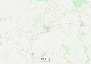 Kennet SN9 5 Print Map Postcode Sector