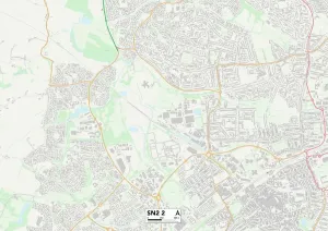 Swindon SN2 2 Print Map