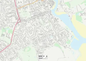 New Forest SO41 3 Print Map