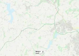 Cornwall TR10 9 Print Map Sector