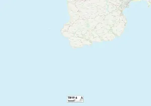 Cornwall TR19 6 Print Map Sector