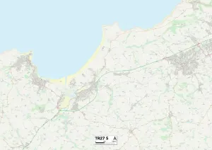 TR - Truro Prints: Cornwall TR27 5 Print Map