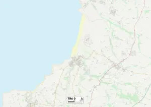 Cornwall TR6 0 Print Map