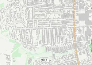 Hartlepool TS26 9 Print Map Sector Guide