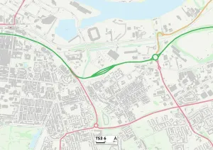 Middlesbrough TS3 6 Print Map Sector