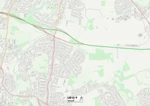 Hillingdon UB10 9 Print Map Sector
