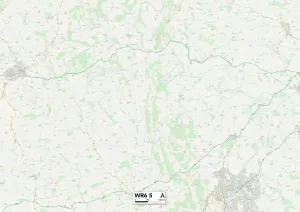 WR - Worcester Prints: Worcester WR6 5 Print Map Sector