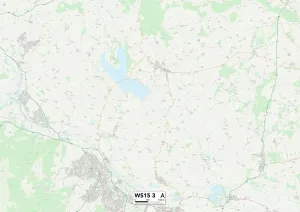 Cannock Chase WS15 3 Print Map Sector