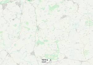 York YO19 6 Postcode Sector Print Map