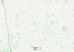 York YO26 9 Print Map Sector