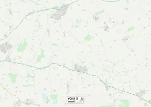 York YO41 5 Print Map Sector