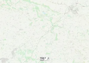 York YO60 7 Print Postcode Sector Map