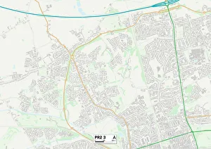 Preston PR2 3 Print Map Sector Guide