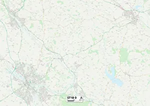 Staffordshire ST18 0 Map Staffordshire ST18 0 Map