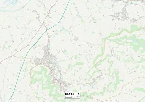 Stroud GL11 5 Map