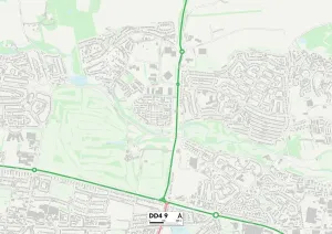 Dundee DD4 9 Print Sector Map