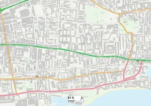 Tower Hamlets E1 0 Print Map