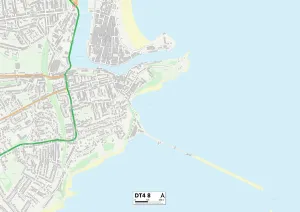 Weymouth and Portland DT4 8 Map Weymouth and Portland DT4 8 Map