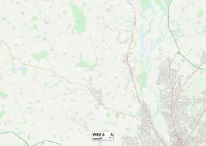 Worcester WR2 6 Print Map Sector