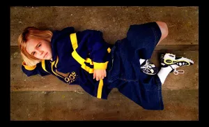 10 year old pop star Aaron Carter May 1998 lying on stairs 10 year old pop star Aaron Carter May 1998 lying on stairs