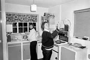 Images Dated 4th February 1981: 14 year old Darts player Paul Wade is World Champion Eric Bristows tip for the top