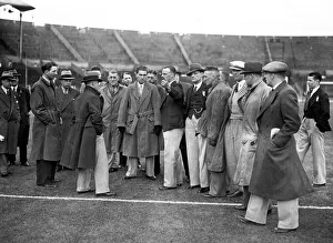 1935 FA Cup Final at Wembley Stadium. Sheffield Wednesday v West Bromwich Albion 1935 FA Cup Final at Wembley Stadium. Sheffield Wednesday v West Bromwich Albion