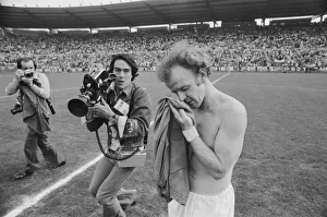 1974 World Cup Group Three match in Frankfurt, West Germany 1974 World Cup Group Three match in Frankfurt, West Germany