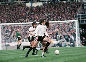 1975 FA Cup Final at Wembley May 1975 West Ham United 2 v Fulham 0 Action 1975 FA Cup Final at Wembley May 1975 West Ham United 2 v Fulham 0 Action