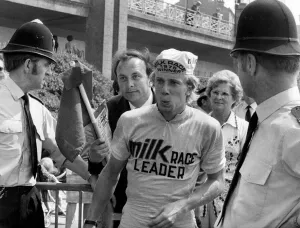 1975 Milk Race Winner: Bernt Johansson. June 1975 P007253 1975 Milk Race Winner: Bernt Johansson. June 1975 P007253