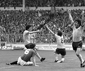 1979 FA Cup Final at wembley Stadium. Arsenal 3 v Manchester United 2 1979 FA Cup Final at wembley Stadium. Arsenal 3 v Manchester United 2