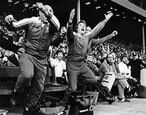1982 League Cup Final at Wembley Stadium. Liverpool 3 v Tottenham Hotspur 1 1982 League Cup Final at Wembley Stadium. Liverpool 3 v Tottenham Hotspur 1