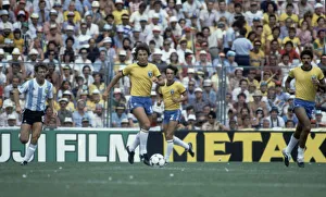 1982 World Cup Second Round Group C match in Barcelona, Spain 1982 World Cup Second Round Group C match in Barcelona, Spain