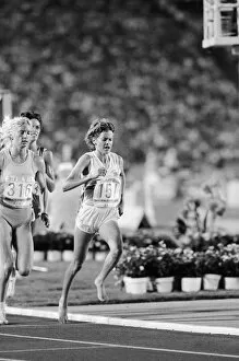 Images Dated 8th August 1984: 1984 Olympic Games in Los Angeles, USA. Womens 3000 Metres Heat