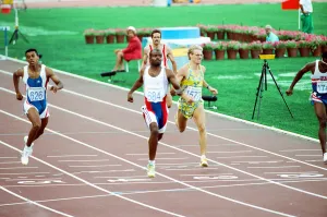 1992 Olympic Games in Barcelona, Spain. Mens 400 Metres Hurdles 1992 Olympic Games in Barcelona, Spain. Mens 400 Metres Hurdles