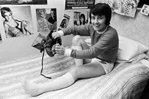 Images Dated 12th November 1972: 24-year-old Paddy McGroarty, England Ladies international footballer