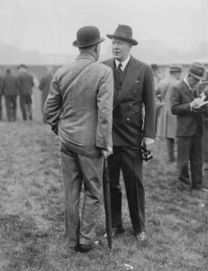 The 2nd Duke of Westminster at Chester Races May 1936. Hugh Richard Arthur The 2nd Duke of Westminster at Chester Races May 1936. Hugh Richard Arthur