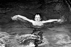 Images Dated 18th April 1975: 7 year old Alexander Nice who is a member of the Dover Lifeguard Club