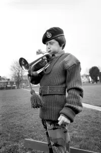 8 year old Jason Lock. January 1975 75-00241-002 8 year old Jason Lock. January 1975 75-00241-002