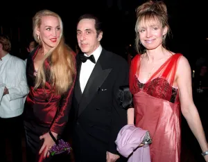 Actor Al Pacino January 1997 with girlfriend and model Jerry Hall wife of Rolling Stones Actor Al Pacino January 1997 with girlfriend and model Jerry Hall wife of Rolling Stones