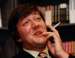 Actor and author Stephen Fry in Newcastle to promote his new book on 3rd November 1998 Actor and author Stephen Fry in Newcastle to promote his new book on 3rd November 1998