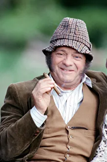 Actor David Jason filming 'Darling Buds of May', driving a horse and cart Actor David Jason filming 'Darling Buds of May', driving a horse and cart