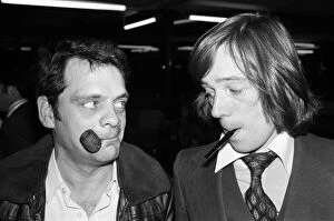 Images Dated 19th September 1974: Actor David Jason (left) pictured at Thames TV. He is playing Edgar Briggs in the TV