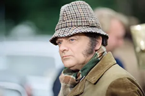 Actor David Jason, who plays Pop Larkin, pictured during the filming of " Actor David Jason, who plays Pop Larkin, pictured during the filming of "