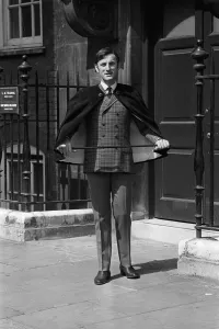 Actor Gerald Harper who stars in the television programme Adam Adamant Lives Actor Gerald Harper who stars in the television programme Adam Adamant Lives